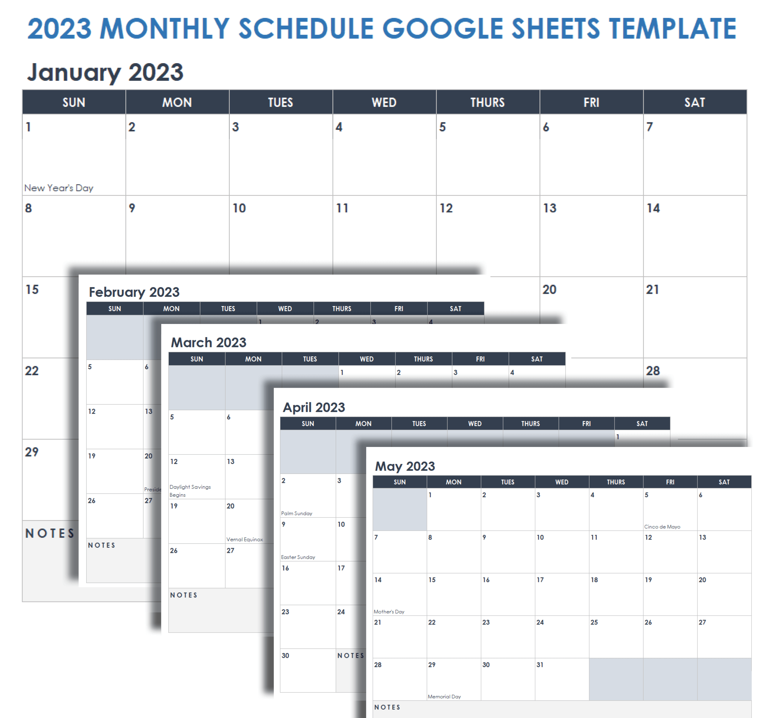 NFL schedule release: Printable schedule excel, google doc, image