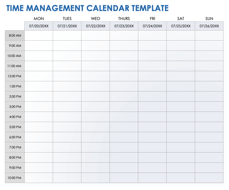 25 Printable Daily Planner Templates (FREE in Word/Excel/PDF)