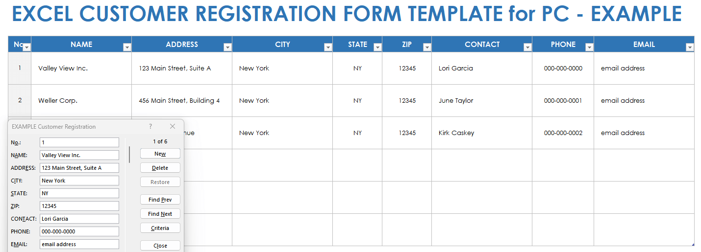 Free Excel Form Templates – Fillable Forms of All Types | Smartsheet