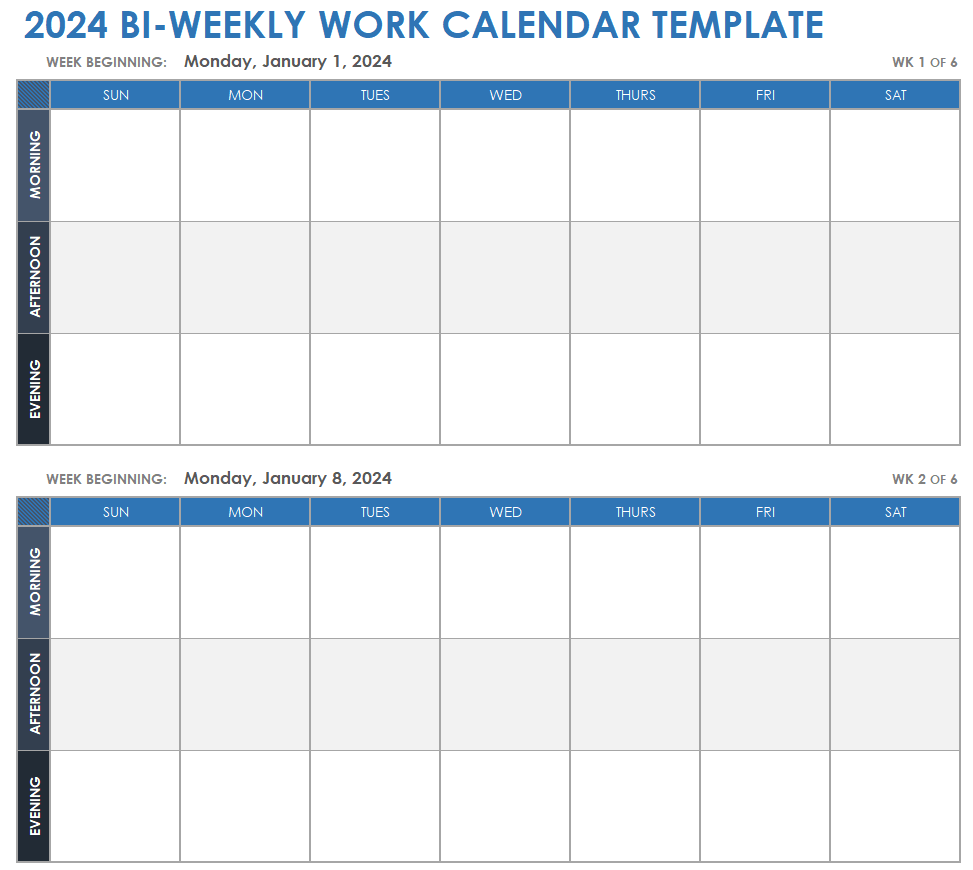 work schedule mount template excel free