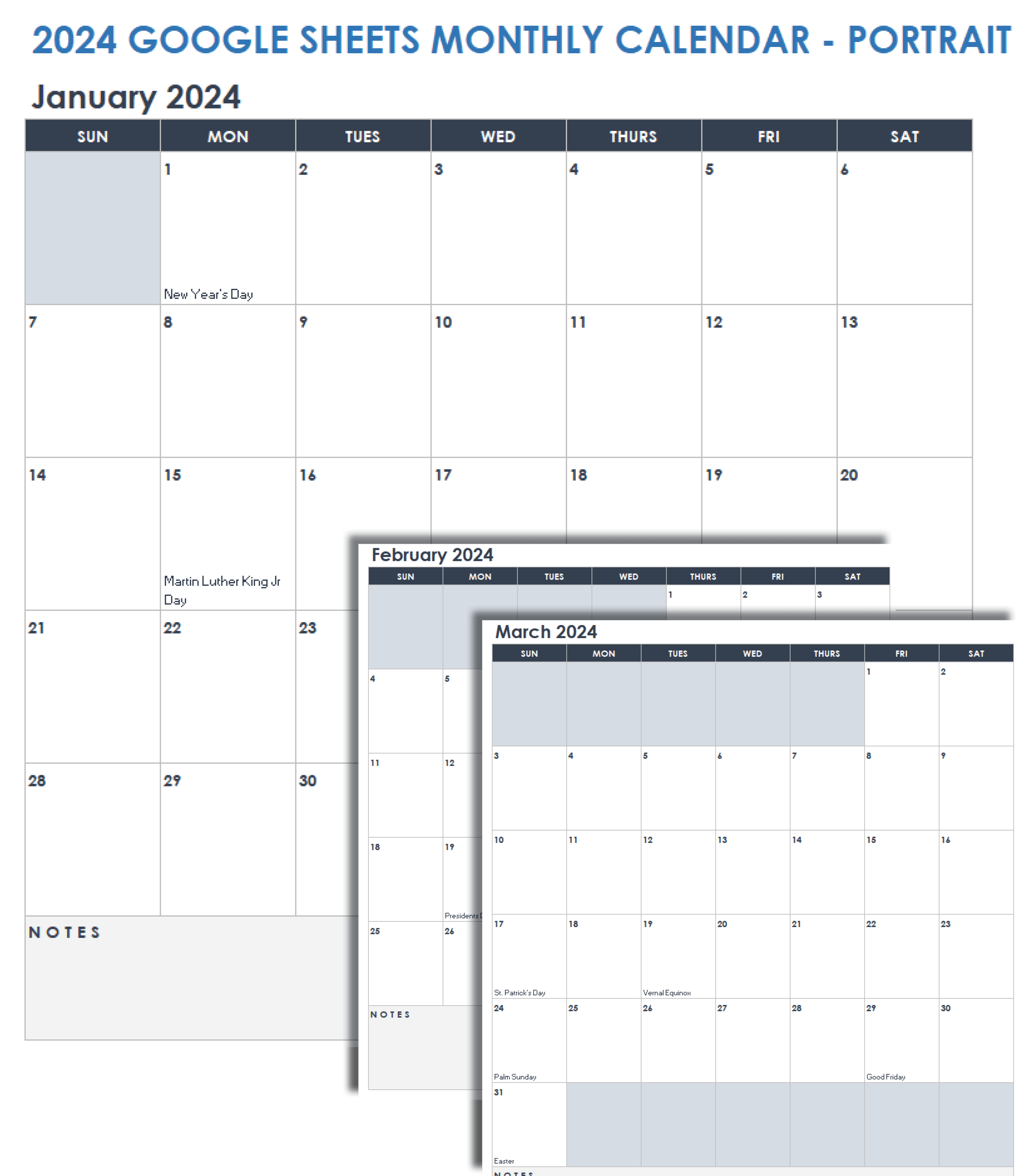 2024 Blank Calendar Printable Free All Months List 2024 Nanny Blakeley