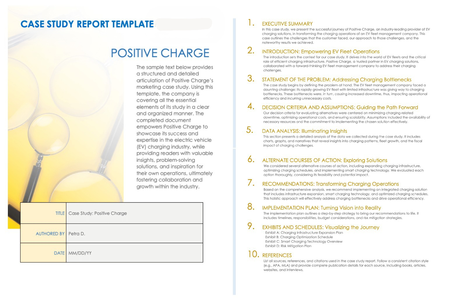 10 Free Case Study Templates Smartsheet