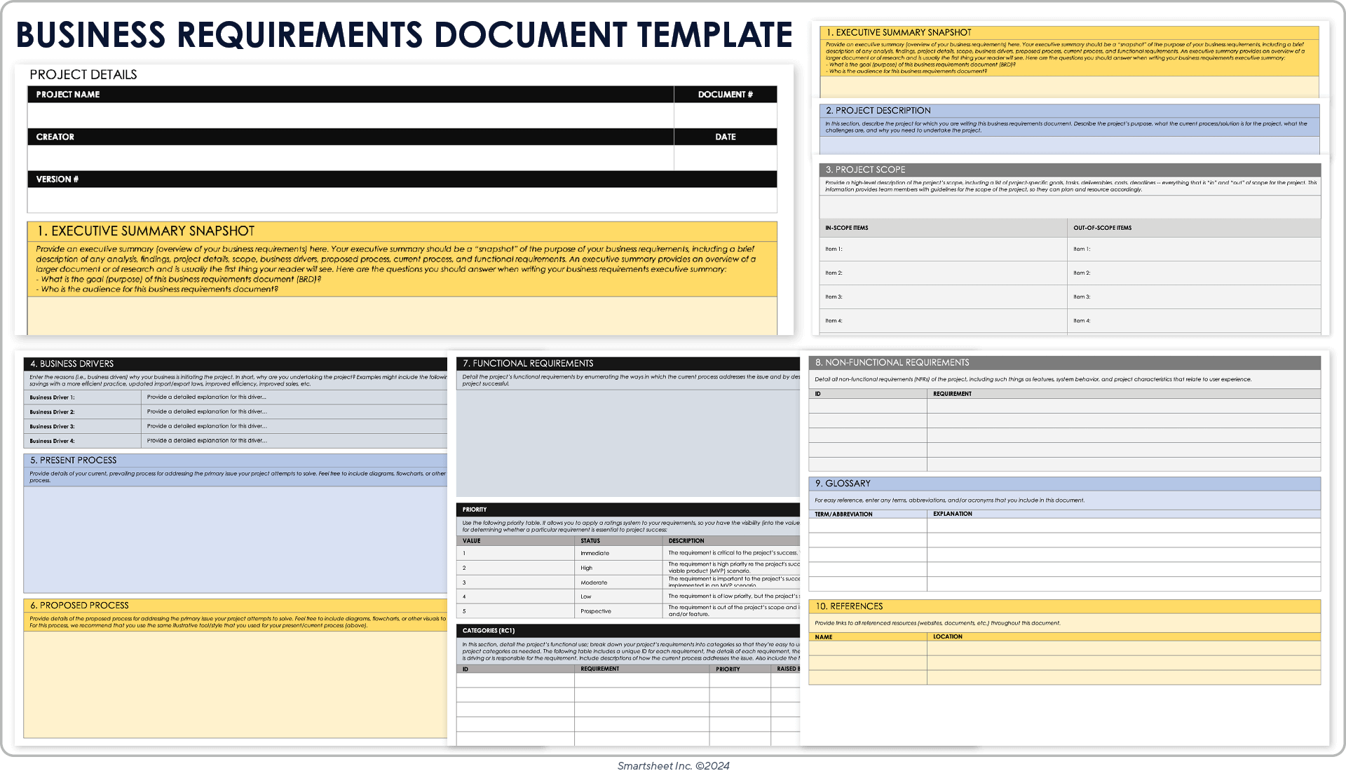 Business Requirements Documents Template