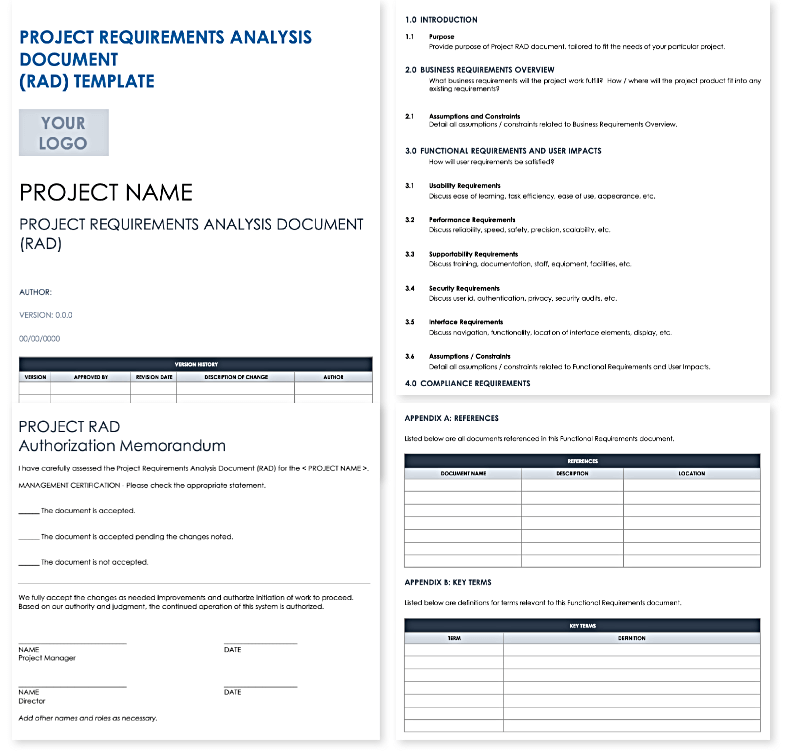 Free Requirement Gathering Templates: All Types & Formats