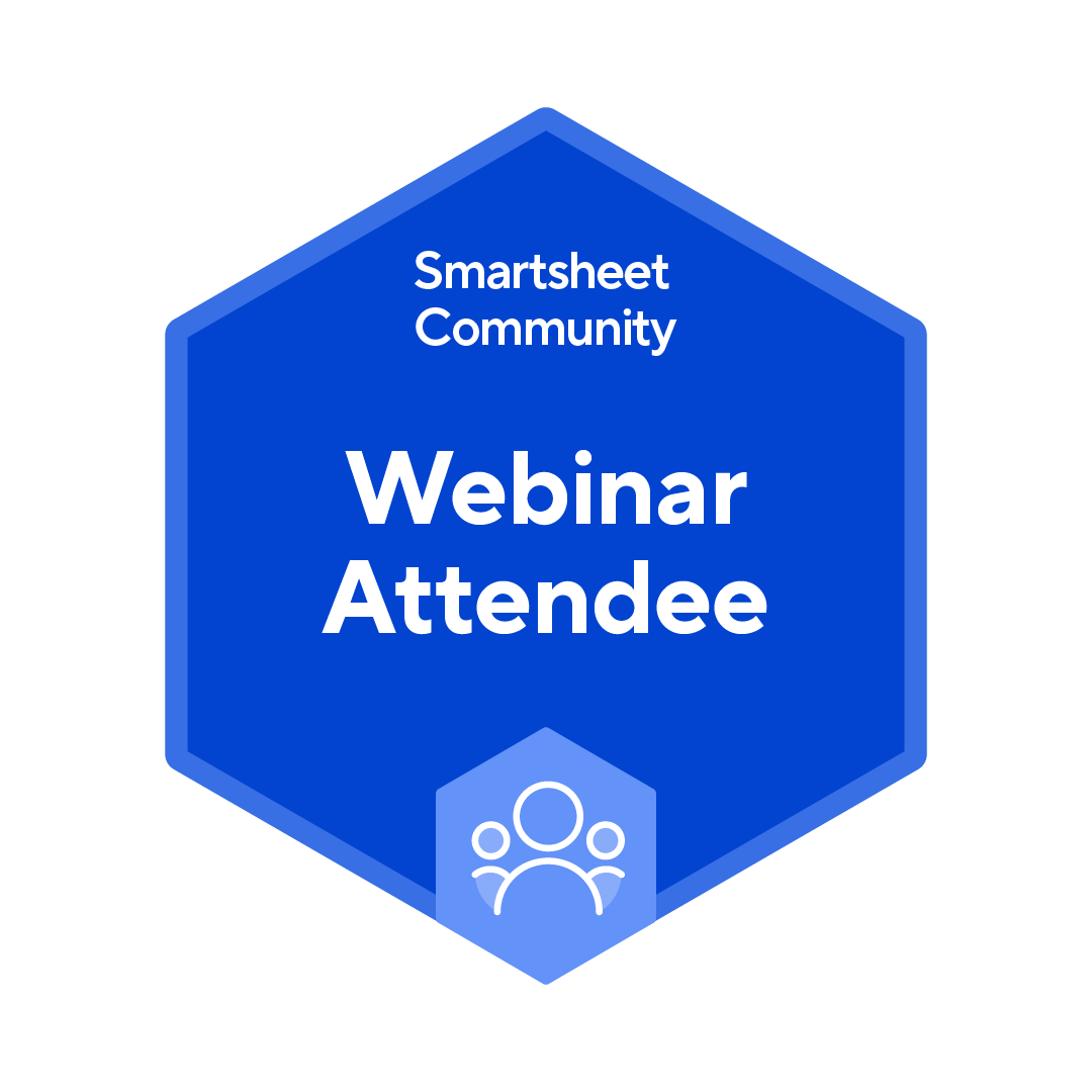 Webinar badge