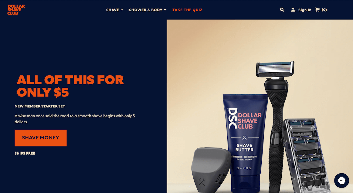 Dollar Shave Club Brand Positioning