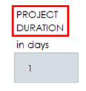 Project Duration How-To