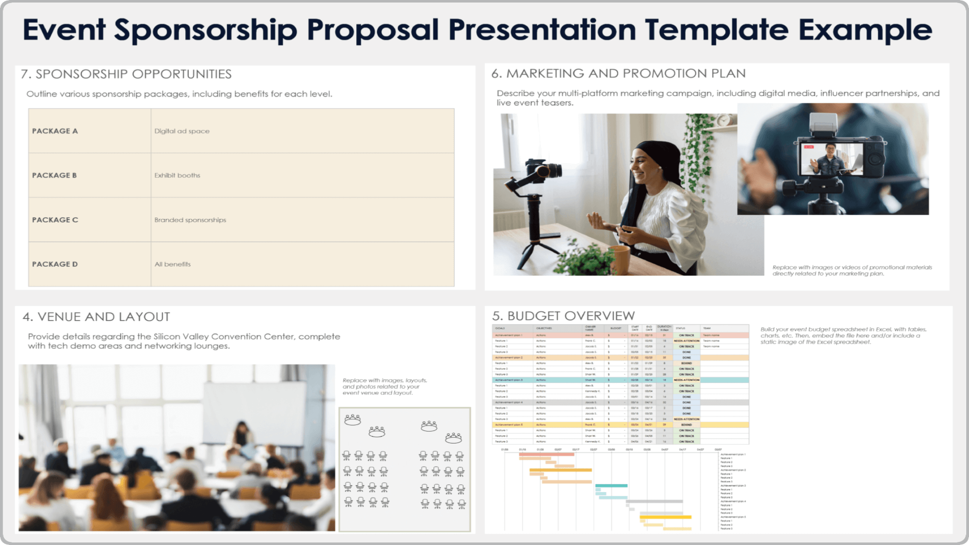 Event Sponsorship Proposal Presentation Template