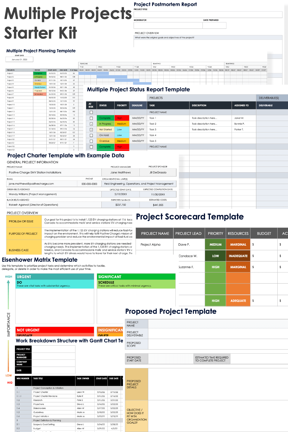 Multiple Projects Starter Kit