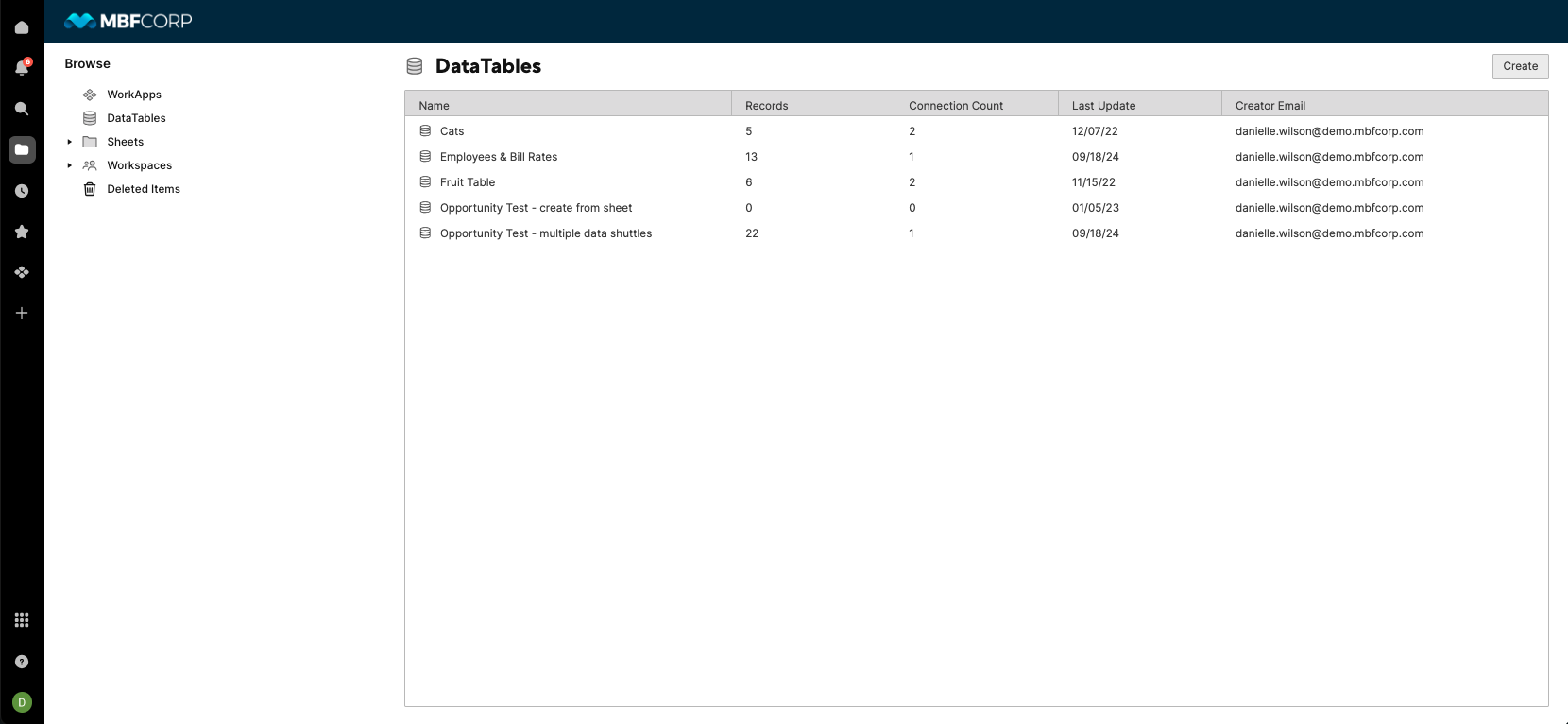 DataTables