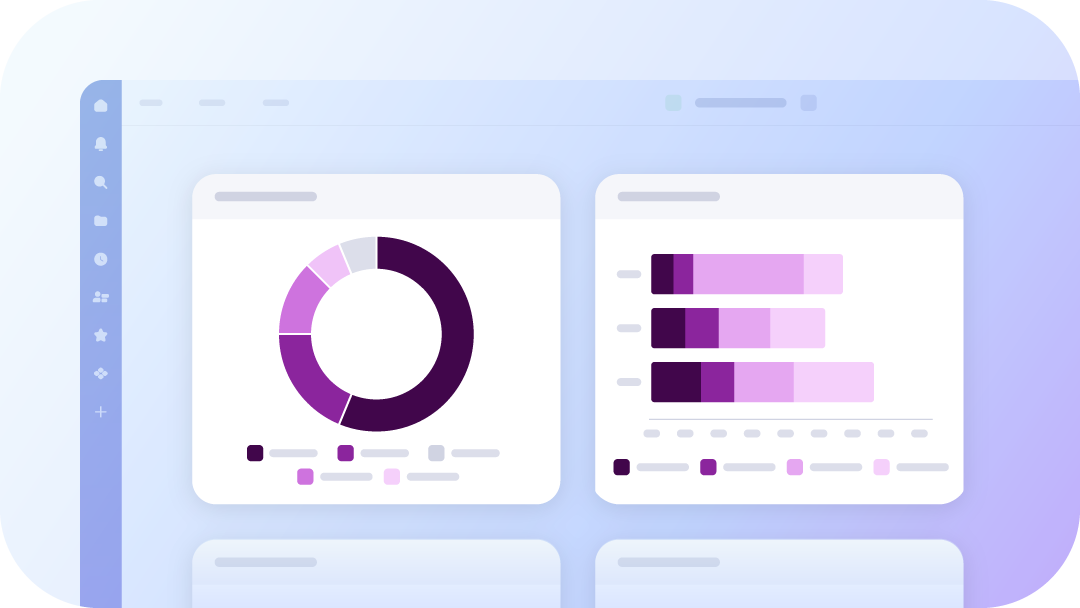 Higher education and university services dashboard