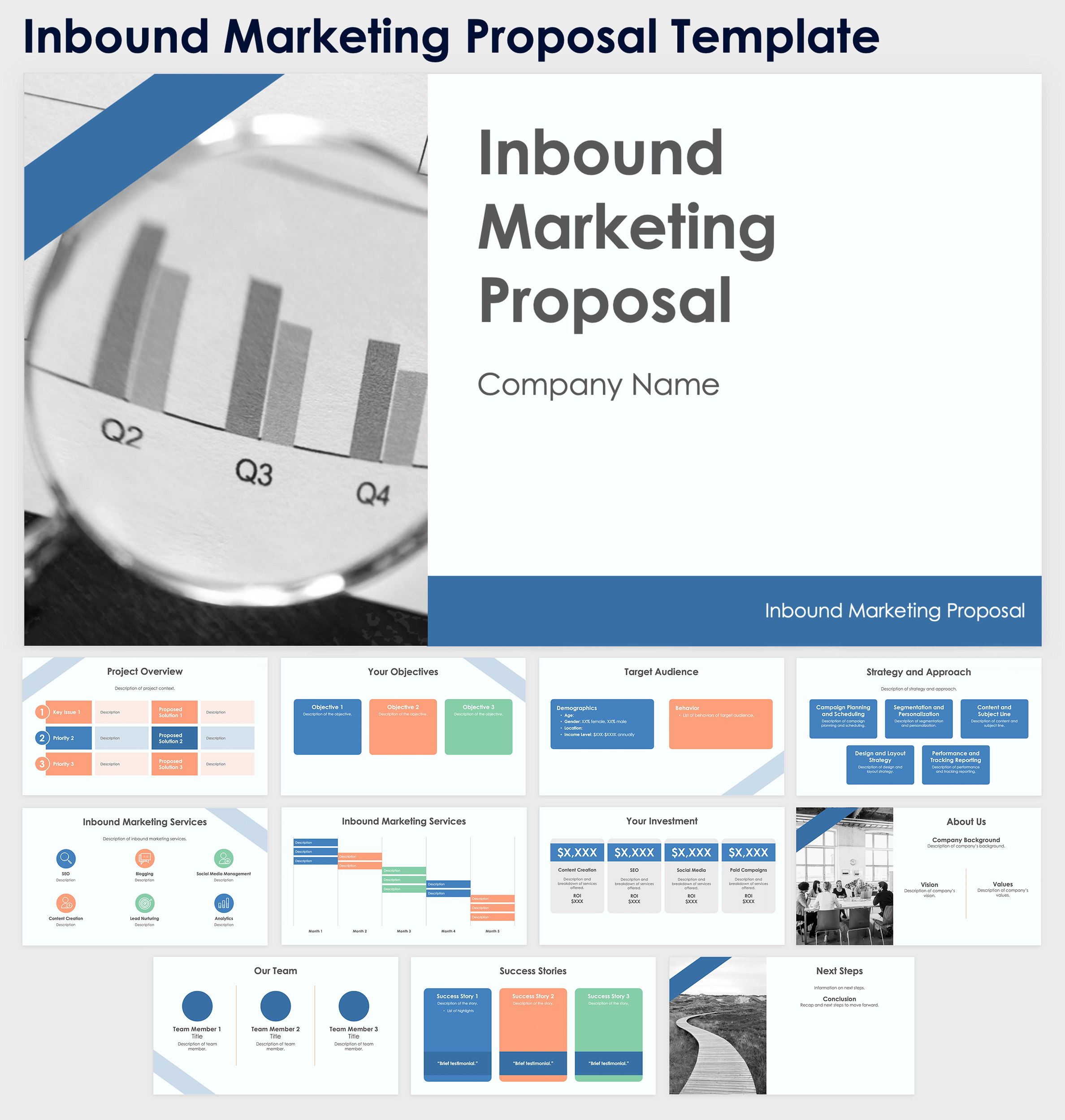 Inbound Marketing Proposal Template