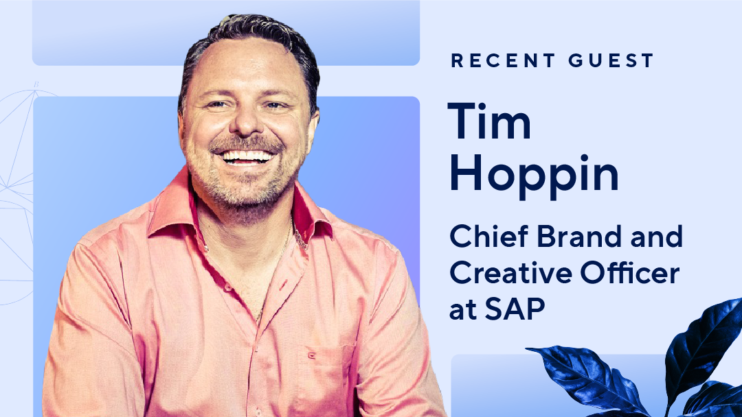 Tim Hoppin, Chief Brand and Creative Officer at SAP