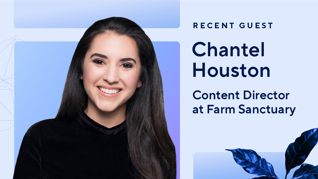 Chantel Houston, Content Director at Farm Sanctuary