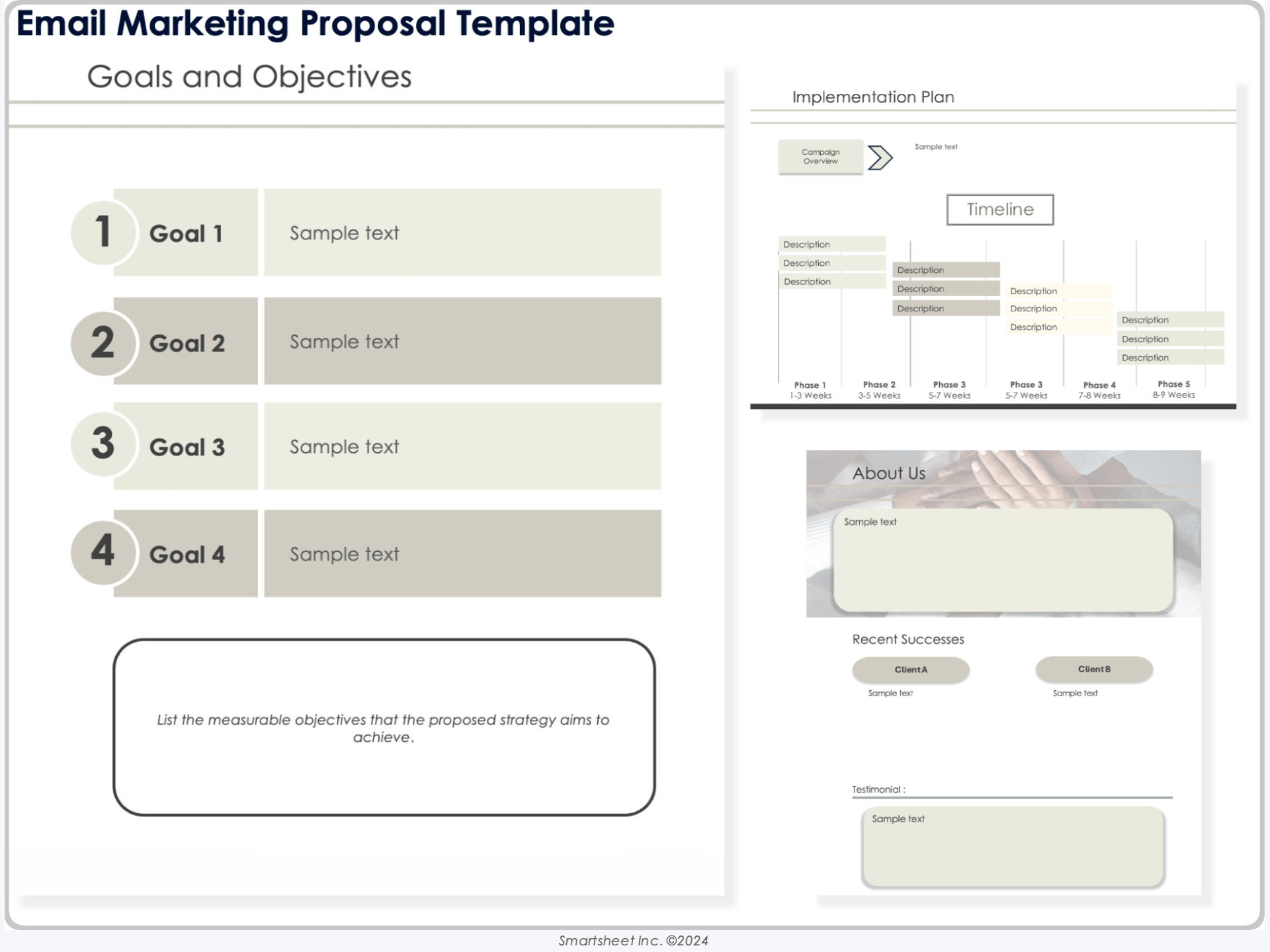 Email Marketing Proposal Template