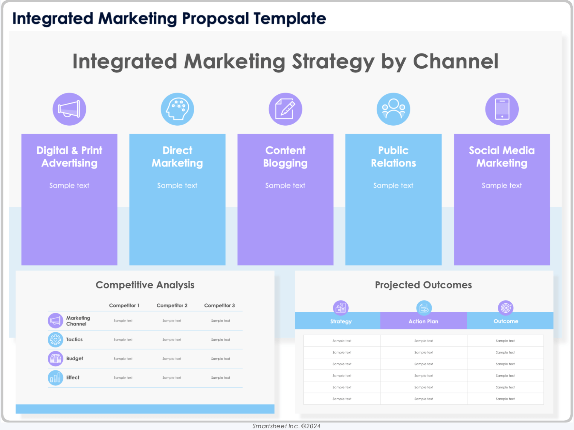 Integrated Marketing Proposal Template