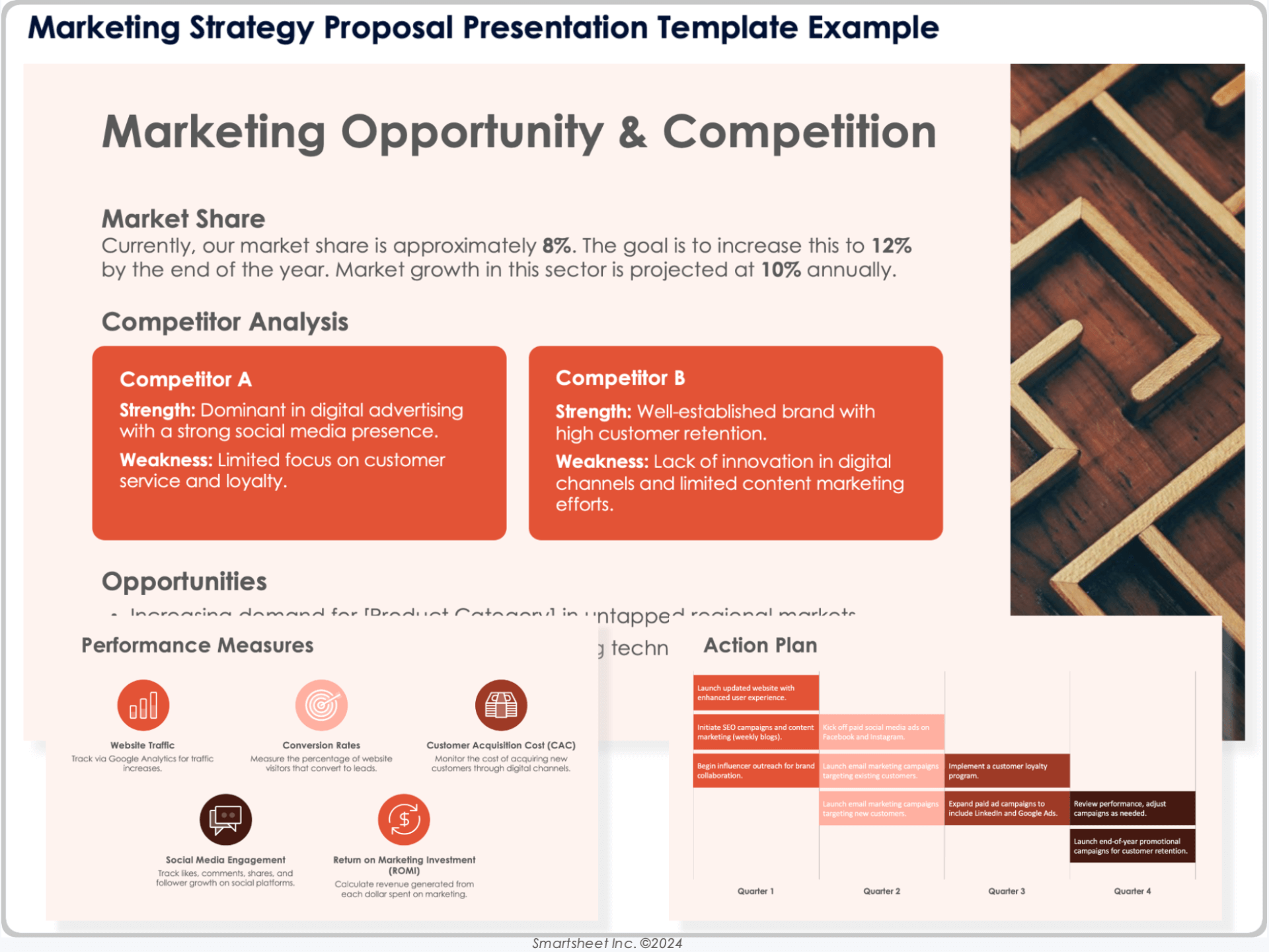 Marketing Strategy Proposal Presentation Template Example