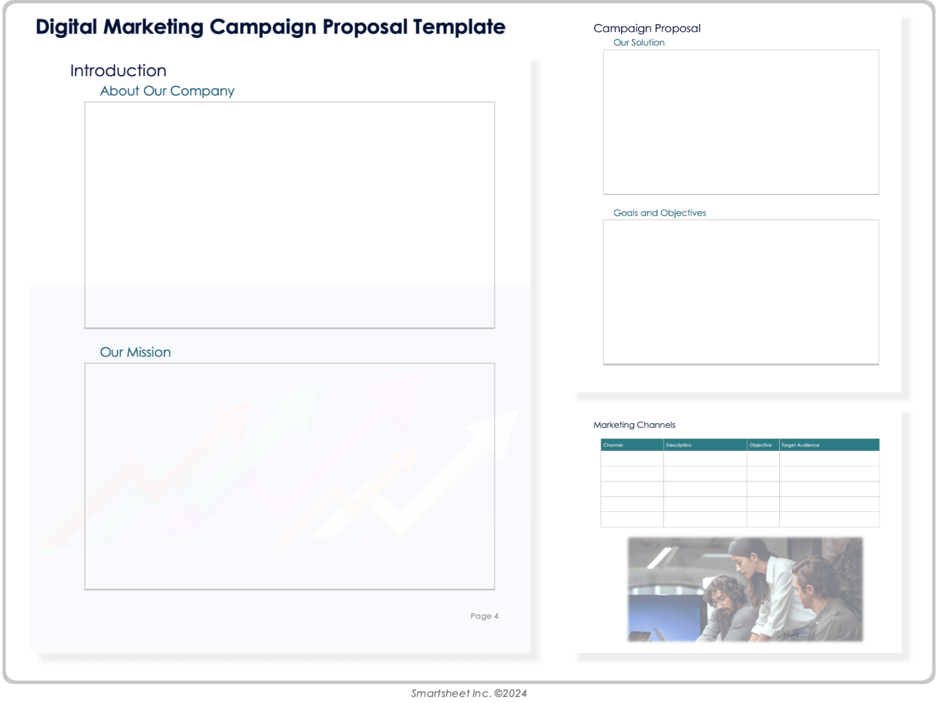 Digital Marketing Campaign Proposal Template