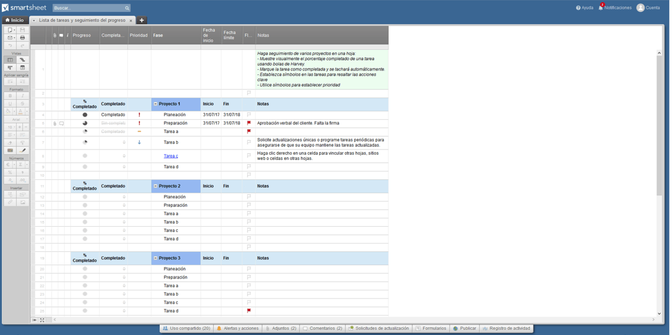 Plantillas Gratis De Gestión De Proyectos En Excel 3479