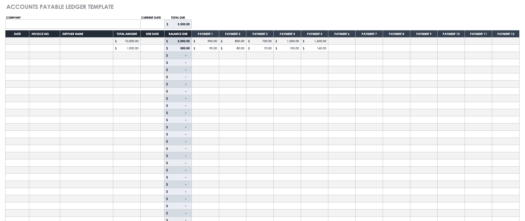 Balance Sheet Reconciliation Template Xls Collection