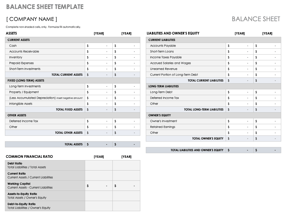 Free Account Reconciliation Templates Smartsheet