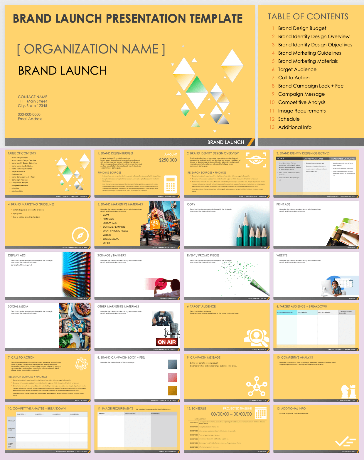 Google Docs Powerpoint Presentation Templates