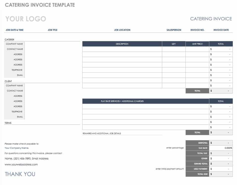 55 Free Invoice Templates