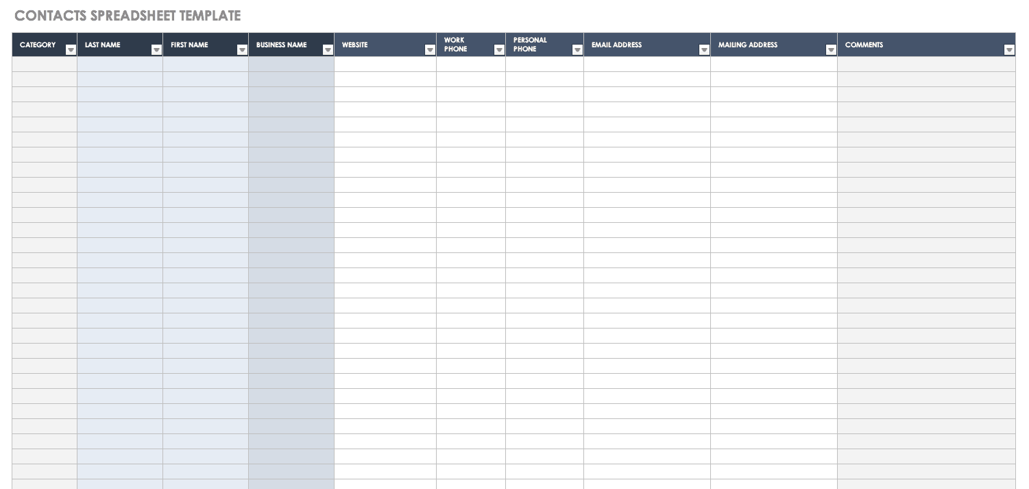 free-contact-list-templates-smartsheet