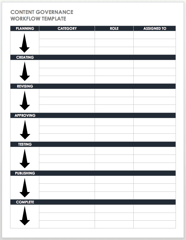 60+ Free Content Marketing Templates Smartsheet