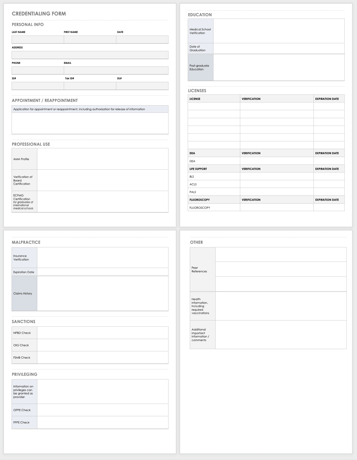 Physician Peer Review Templates Tutoreorg Master Of Documents 