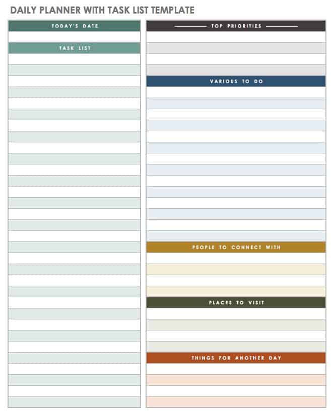 task planner calendar