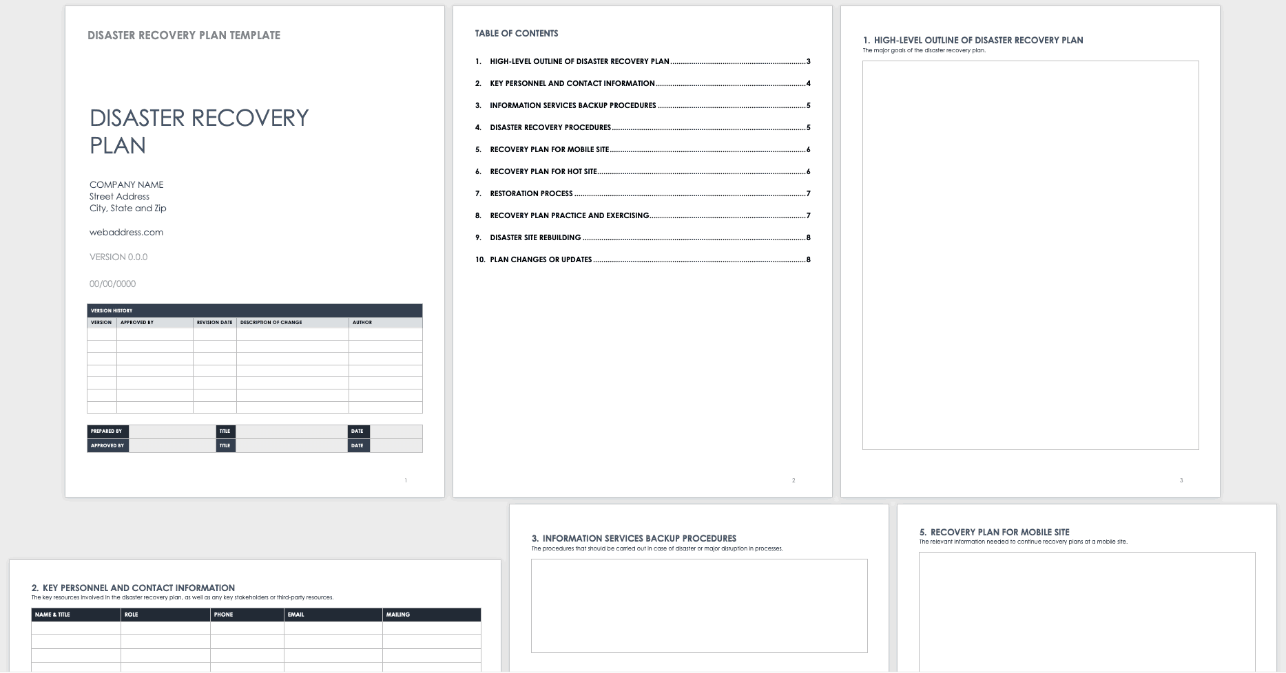 Free Risk Management Plan Templates Smartsheet