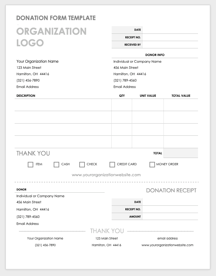 Free Order Form Templates Smartsheet