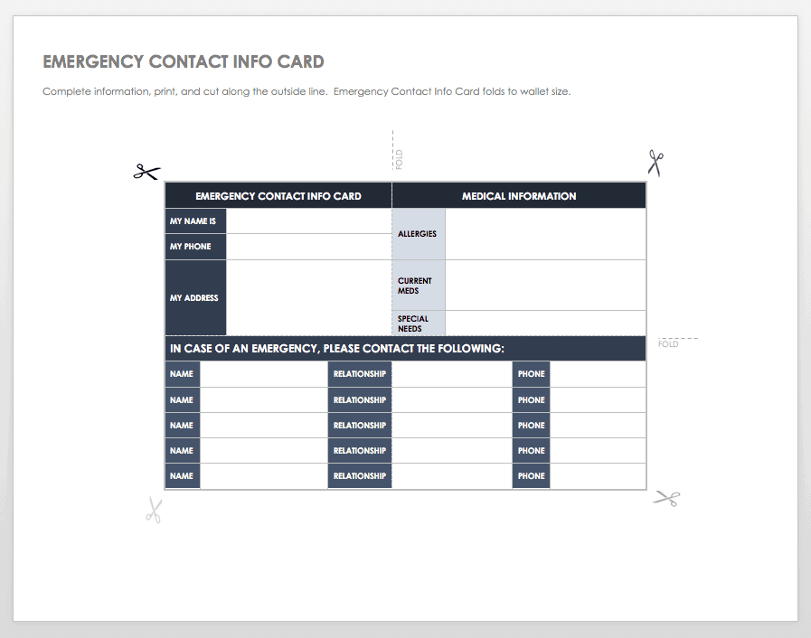 excel phone list template