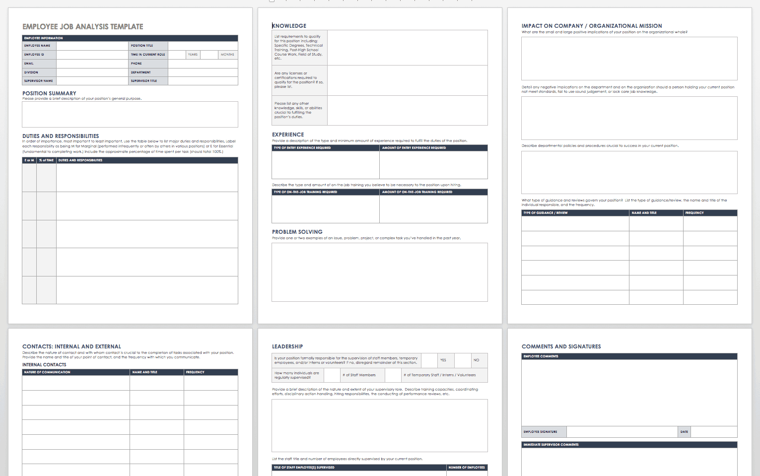 Job Analysis: A Practical Guide [Free Template] - AIHR