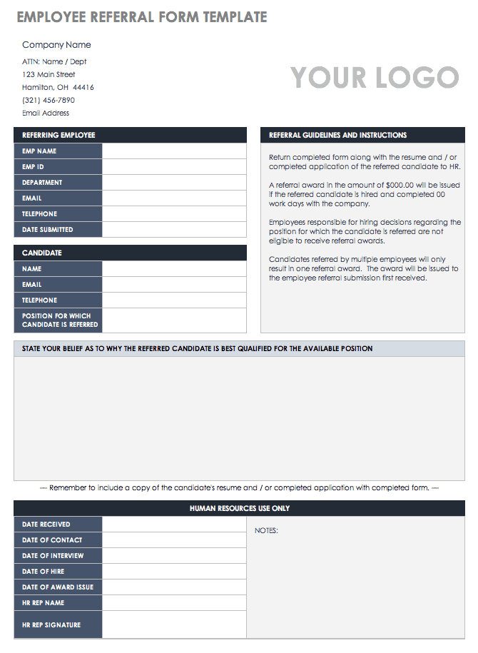 medical letter template referral Smartsheet Templates Referral Free  10