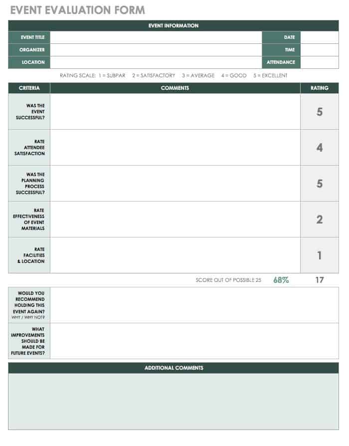 microsoft excel forms templates