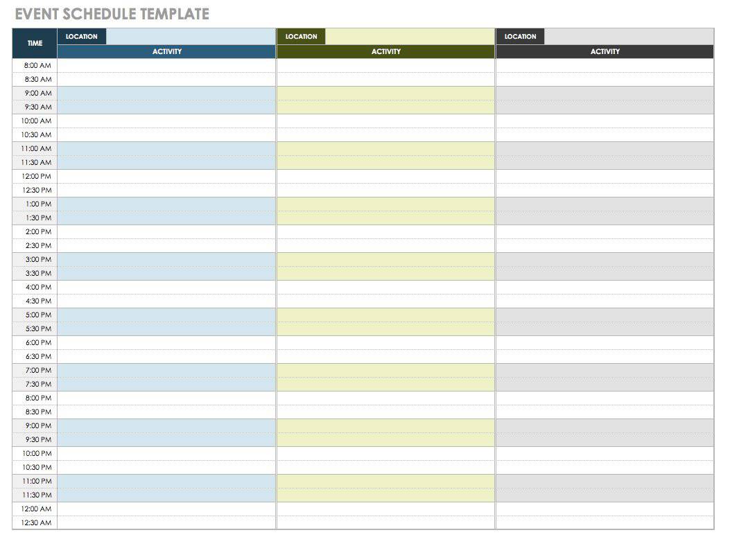 Event Planner Template | 11+ Free Word, Excel & PDF Formats, Samples