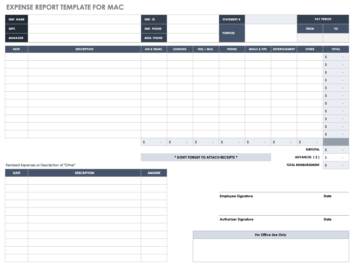 best free spreadsheets for mac