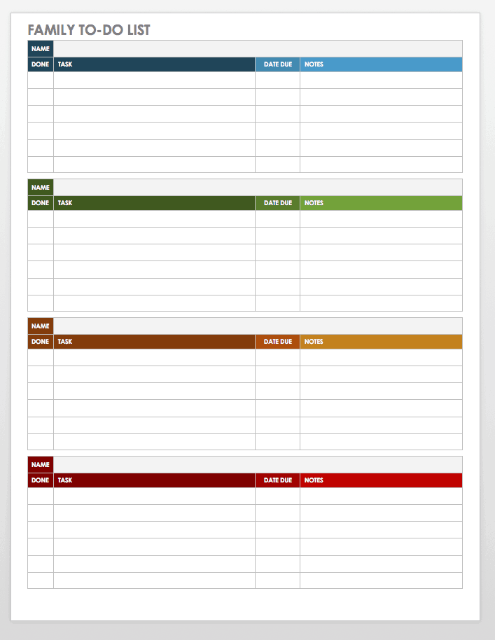 Smartsheet Task List Template | TUTORE.ORG - Master of Documents