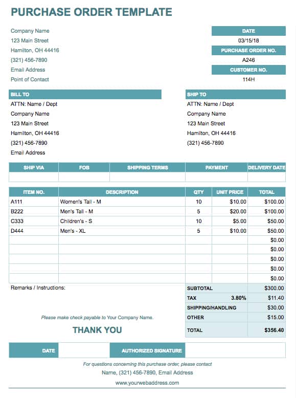 Purchase Order Request Template Doctemplates HotPicture