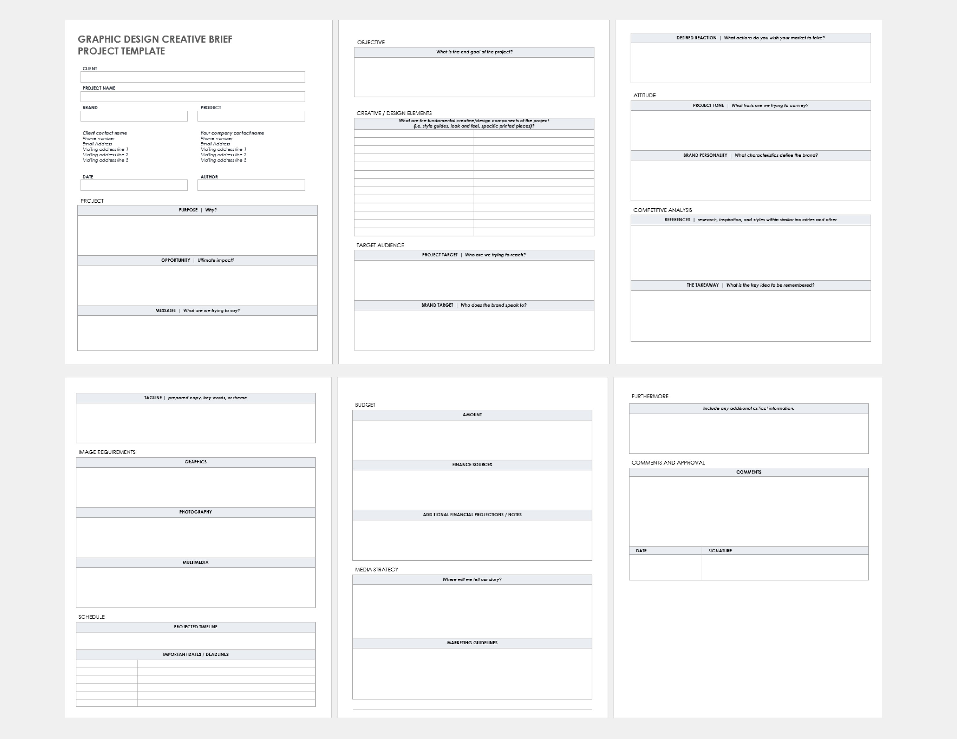 Basic Brief Template - Edit Online & Download Example