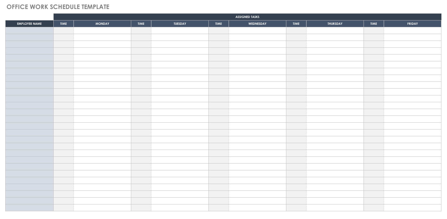 Top Project Plan Templates For Excel 