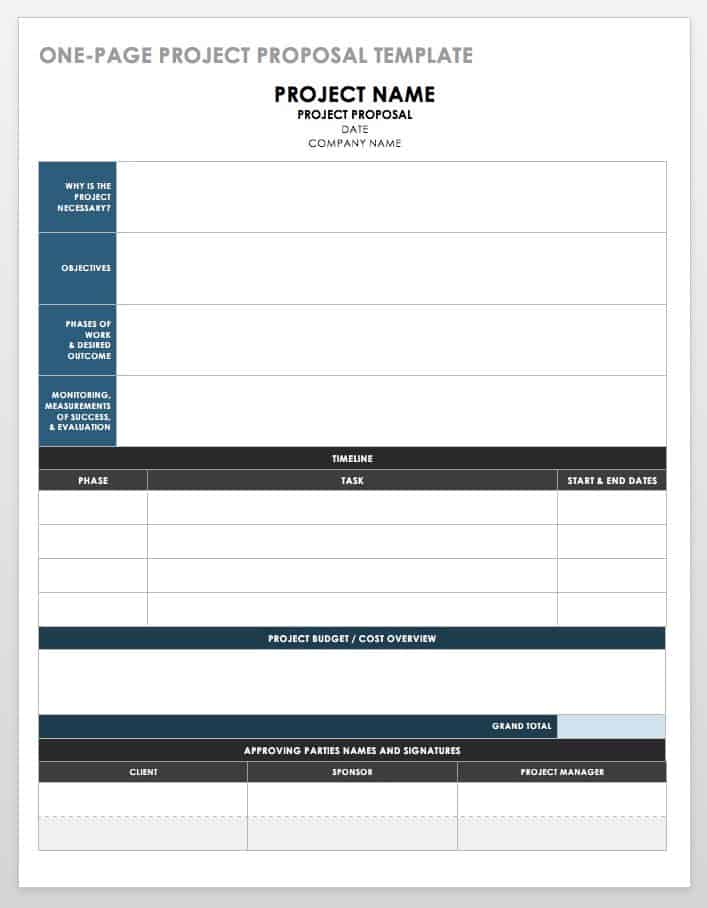 38 Free Proposal Templates In Google Docs Template Net