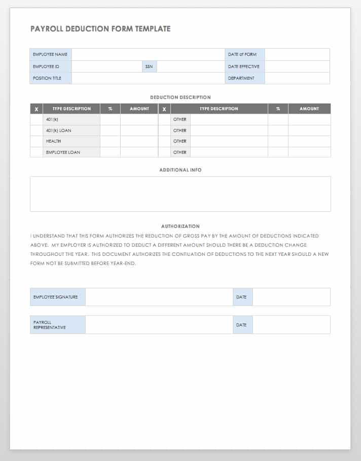 15 Free Payroll Templates