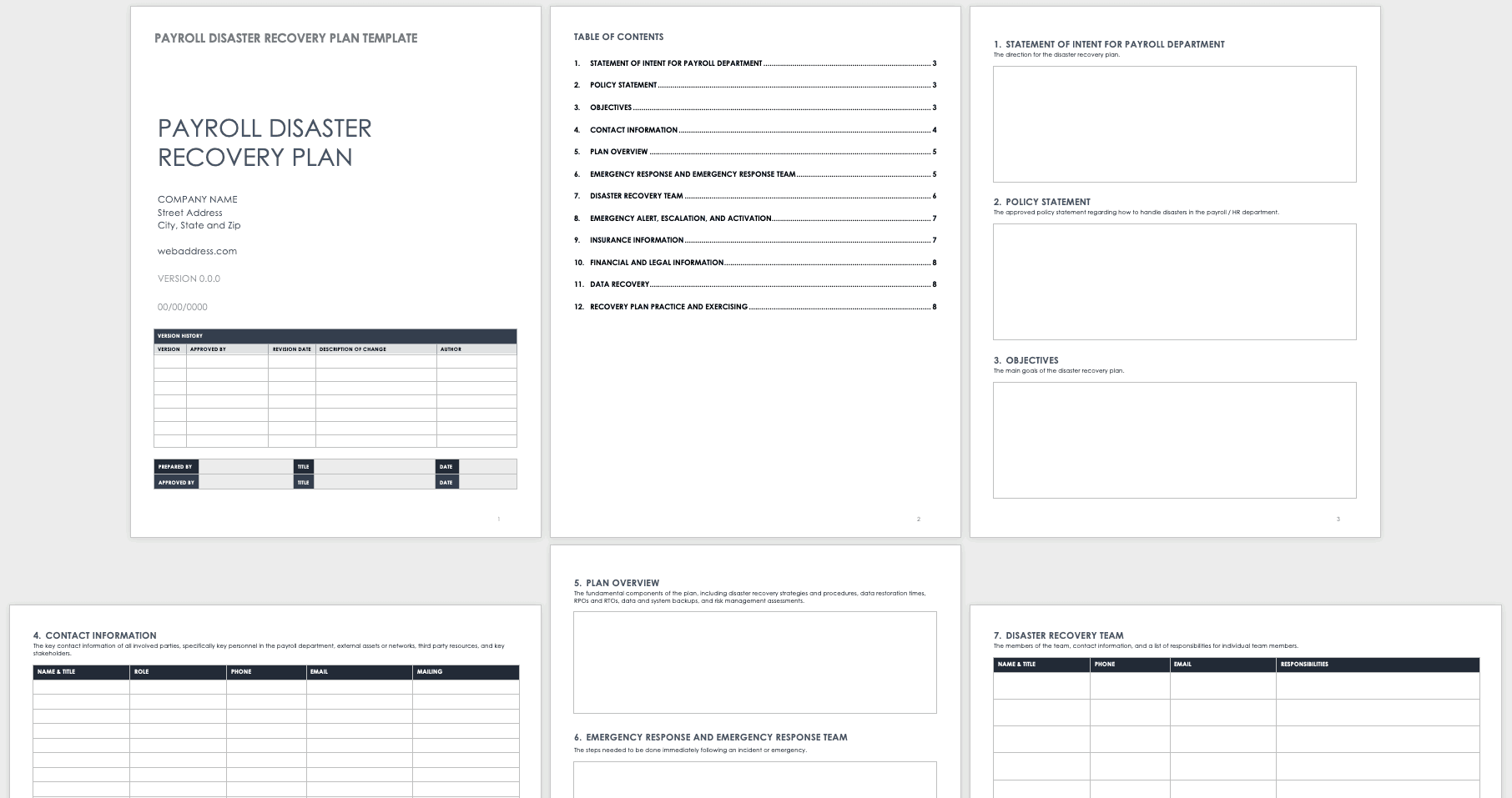 Complete Fire Evacuation Plan Policy Template: Editable Word