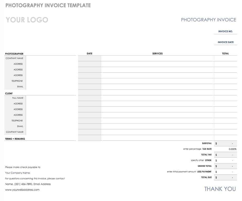 notary invoice template pdf template