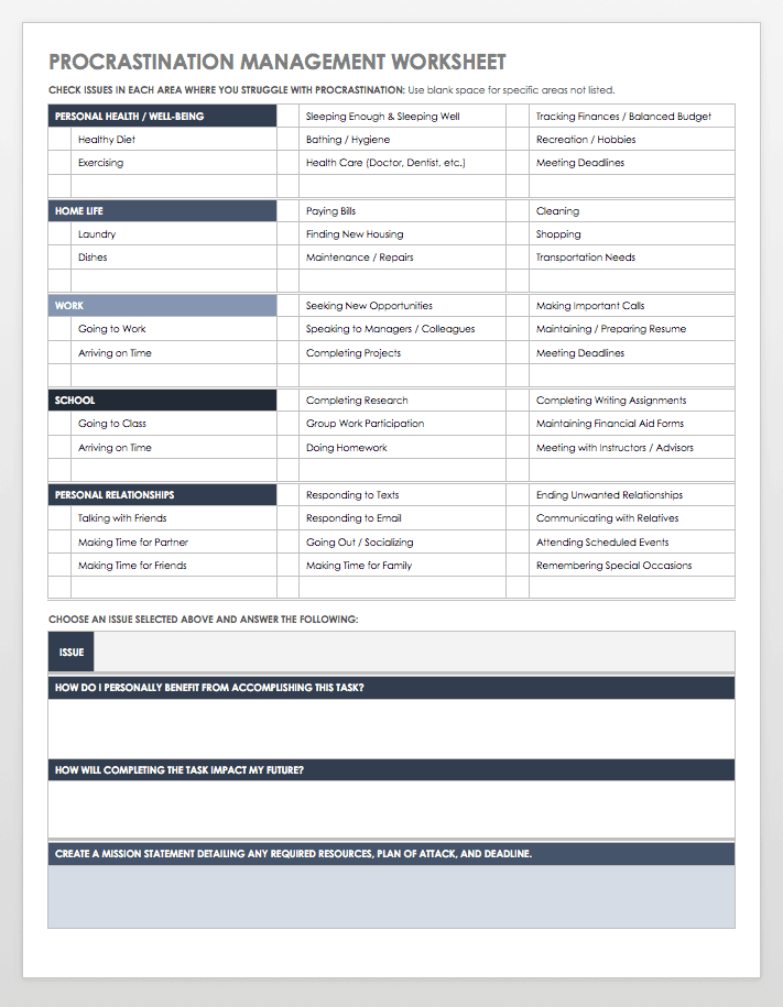 Free Goal Setting and Tracking Templates | Smartsheet