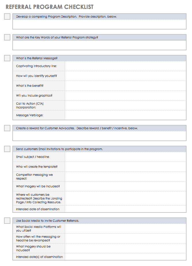 10 Free Referral Templates Smartsheet 9758