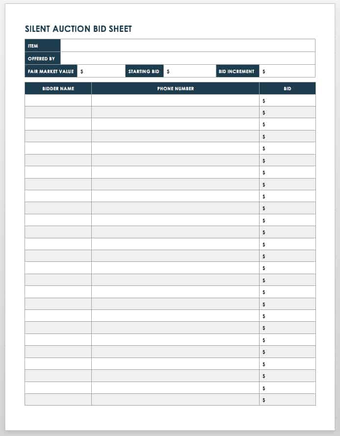 Sign In Sheet Template Word Resume Objective Examples
